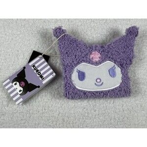 Loungefly Kuromi Wallet Pastel Fuzzy 2024 Purple Hello Kitty Sanrio Character